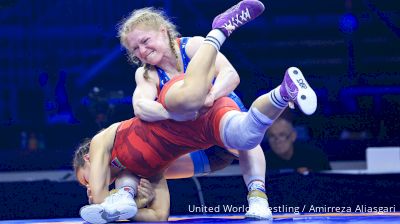 59 kg Final 3-5 - Jennifer Page-Rogers, USA vs Alyona Kolesnik, AZE