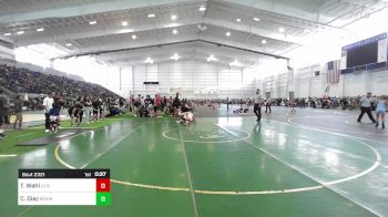 106 lbs Consi Of 4 - Tyler Wahl, LV Bears WC vs Cole Diaz, Mountview Scrappers