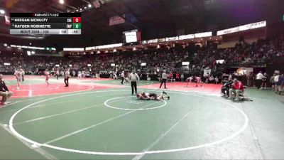 100 lbs Cons. Round 4 - Kayden Robinette, EMPA vs Keegan McNulty, SHE1