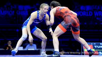 50 kg Final 3-5 - Evin Demirhan, Turkey vs Sarah Ann Hildebrandt, United States