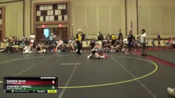 167 lbs Quarterfinals (8 Team) - Zander Silva, Elite Wrestling vs Stephen Carroll, Prestige Revival