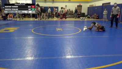 90 lbs Consy 3 - Hunter Turner, Brecksville vs Dekota Towler, Omp