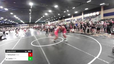 190 lbs Consi Of 16 #1 - Ian Yellowhair, Page Sand Devils vs Andre? Leota, Olympus Wrestling