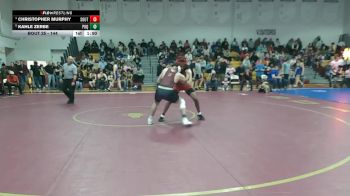 144 lbs Quarterfinal - Kahle Zerbe, Poquoson vs Christopher Murphy, Southampton
