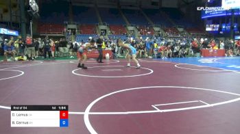 113 lbs Rnd Of 64 - Dario Lemus, California vs Brennen Cernus, Ohio