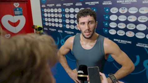 Zaurbek Sidakov After Defeating Kyle Dake