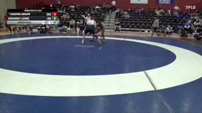 197 lbs Semifinal - Kasten Grape, Southeastern vs Anthony Lowe, Life University