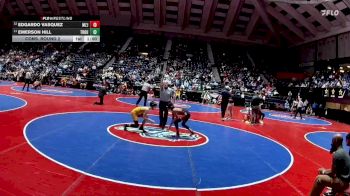 3A-106 lbs Cons. Round 2 - Emerson Hill, Troup vs Edgardo Vasquez, Mt Zion, Jonesboro