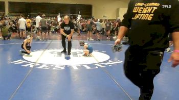 44 lbs Rr Rnd 6 - Cayden Spadaro, South Side Wrestling Club - K3 vs Jackson Merkert, Mat Assassins - K3