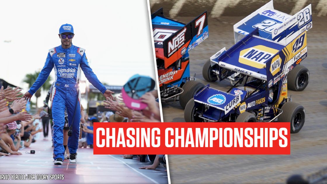 Discussing NASCAR And World of Outlaws Title Chases