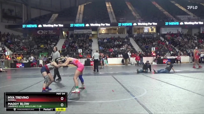 115 lbs Cons. Semi - Maddy Blow, Lawrence Elite Wrestling Club vs Mya ...