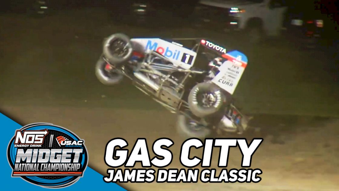 USAC Midgets James Dean Classic Highlights From Gas City
