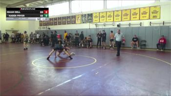 149 lbs Champ. Round 1 - Kaden Pryor, Cuesta College vs Isaiah Bell, College Of The Redwoods