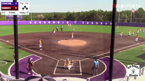 Replay: Trinity vs Concordia (TX) | May 3 @ 4 PM