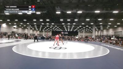 165-180 lbs 1st Place Match - Kylie Williams, Askren Wrestling Academy vs Lily Junkins, Guerrilla Wrestling Academy