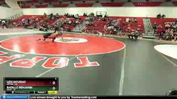 152 lbs Quarterfinals (8 Team) - Levi DiCugno, Orting vs Badillo Benjamin, Davis