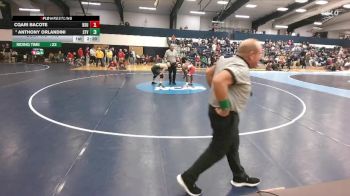 149 lbs Champ. Round 2 - Anthony Orlandini, Saint Vincent vs Cqari Bacote, Bridgewater State