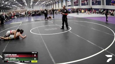 132 lbs Champ. Round 2 - Caleb Jose Cedeno Mendoza, Silverback Wrestling Fort Worth vs Bryson Brown, West Amarillo Wrestling Club