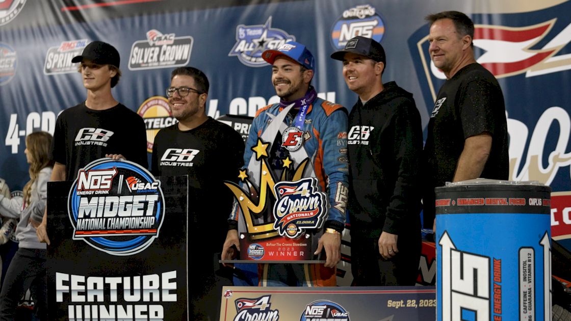 Chris Windom Jumps Back In A Midget & Wins At Eldora