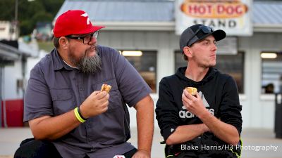 Eating Hot Dogs With "The Flying Toothpick" Ryan Millington At Martinsville Speedway