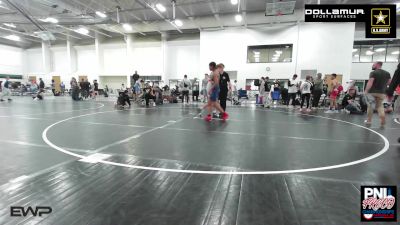 132 kg Semifinal - Graem Keener, Ironclad Wrestling Club vs Kaio Sims, Gold Rush Wrestling