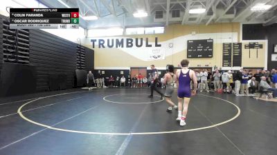 106 lbs Consolation - Colin Faranda, Westhill vs Oscar Rodriquez, Trumbull