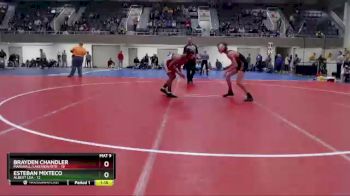 150 lbs Finals (8 Team) - Brayden Chandler, Marshall/Lakeview/RTR vs Esteban Mixteco, Albert Lea