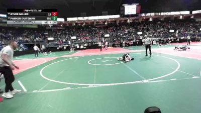 78 lbs Champ. Round 2 - Parker Duitsman, PBG1 vs Rylee Miller, ELR1