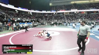 II-116 lbs Champ. Round 2 - Richard King, Clarke vs Dylan Newman, Falconer