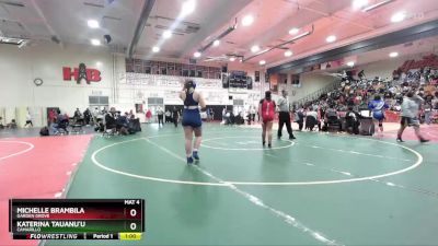 170 lbs Cons. Round 3 - Michelle Brambila, Garden Grove vs Katerina Tauanu`u, Camarillo