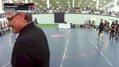 135 lbs Alyssa Thomas, Nebraska vs Shyla Sells, Oregon