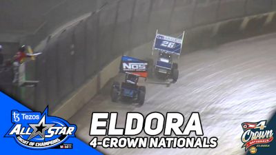 Highlights | 2023 Tezos All Star Sprints at Eldora 4-Crown Nationals