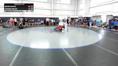 C-145 lbs Round Of 16 - Nikari Isaacs, OH vs Konnor Meyer, PA