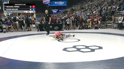 100 lbs Cons. Sub-quarters - Michael Perna, New Jersey vs Gavin Boller, Michigan