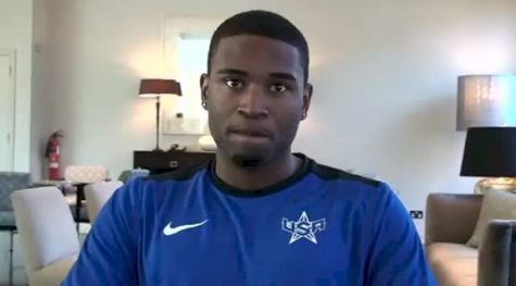 Manteo Mitchell on role as 4x400 relay pool member