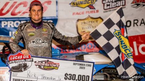 Ricky Thornton, Jr's Breakout Season Continues With Jackson 100 Victory