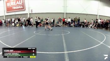 71 lbs Champ. Round 3 - Cooper Kidwell, Virginia Patriots Wrestling vs Kyrie Diep, Scanlan Wrestling Academy