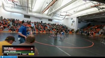 115 lbs Cons. Round 2 - Isaac Blau, Lovell Middle School vs Derek Hedges, Rocky Mountain Middle School