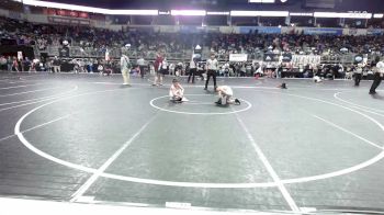 65 lbs Round Of 32 - Ryland Peters, Claremore WC vs Parker Tolley, King Select Wr Ac