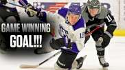 August Falloon Wins The Game In Overtime For The Tri-City Storm | USHL
