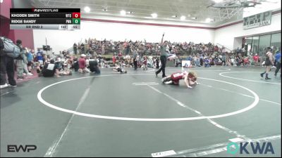 Rr Rnd 2 - Khoden Smith, Wichita Training Center vs Ridge Sandy, Perry Wrestling Academy
