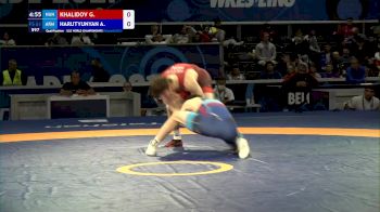 61 kg Qualif. - Gamzatgadzhi Khalidov, Hun vs Arsen Harutyunyan, Arm
