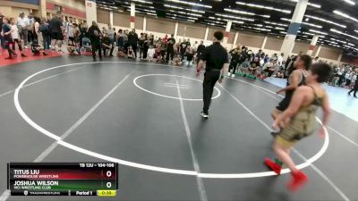 104-106 lbs Round 2 - Titus Liu, Powerhouse Wrestling vs Joshua Wilson, Vici Wrestling Club