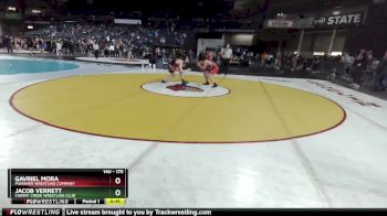 175 lbs Semifinal - Gavriel Mora, Punisher Wrestling Company vs Jacob Verrett, Cherry Creek Wrestling Club