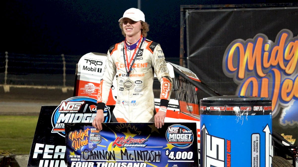 Cannon McIntosh Resets With New Ride For Remainder Of USAC Midget Season