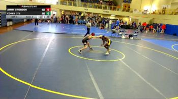 125 lbs Round 2 (6 Team) - Jimmy Swenson, Northern Oklahoma College-Tonkawa vs Corey Dye, Andrew College