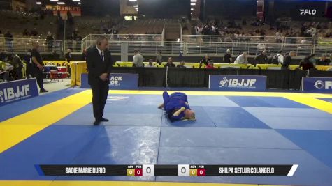 Shilpa Setlur Colangelo vs Sadie Marie Durio 2025 Pan Jiu Jitsu IBJJF Championship