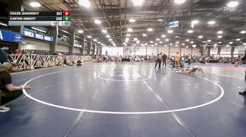 142 lbs Rr Rnd 1 - Chase Janawsky, Team Lil SHUTTs - MS vs Carter Abbott, Shamrock Wrestling Club Red - MS