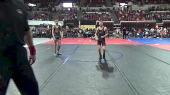 123 lbs Champ. Round 2 - Mason Russell, Othello Wrestling Club vs Lukas Ivey-Ferry, Columbus Cougars