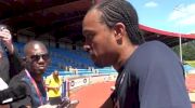 Aries Merritt feels pressure off for Olympics